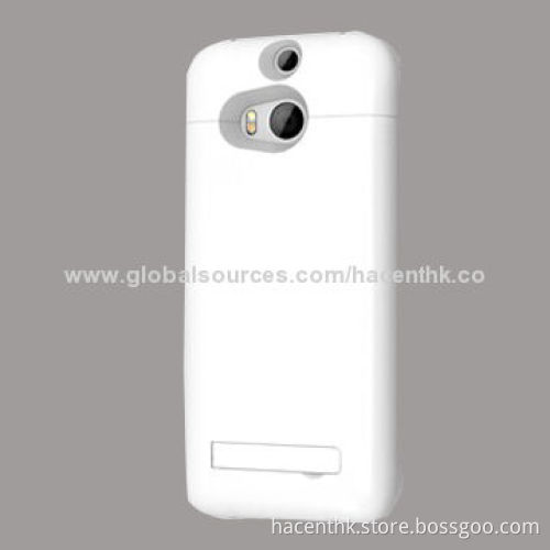 Smartphone Backup Battery Case, 3,200mAh for HTC One M8/M7